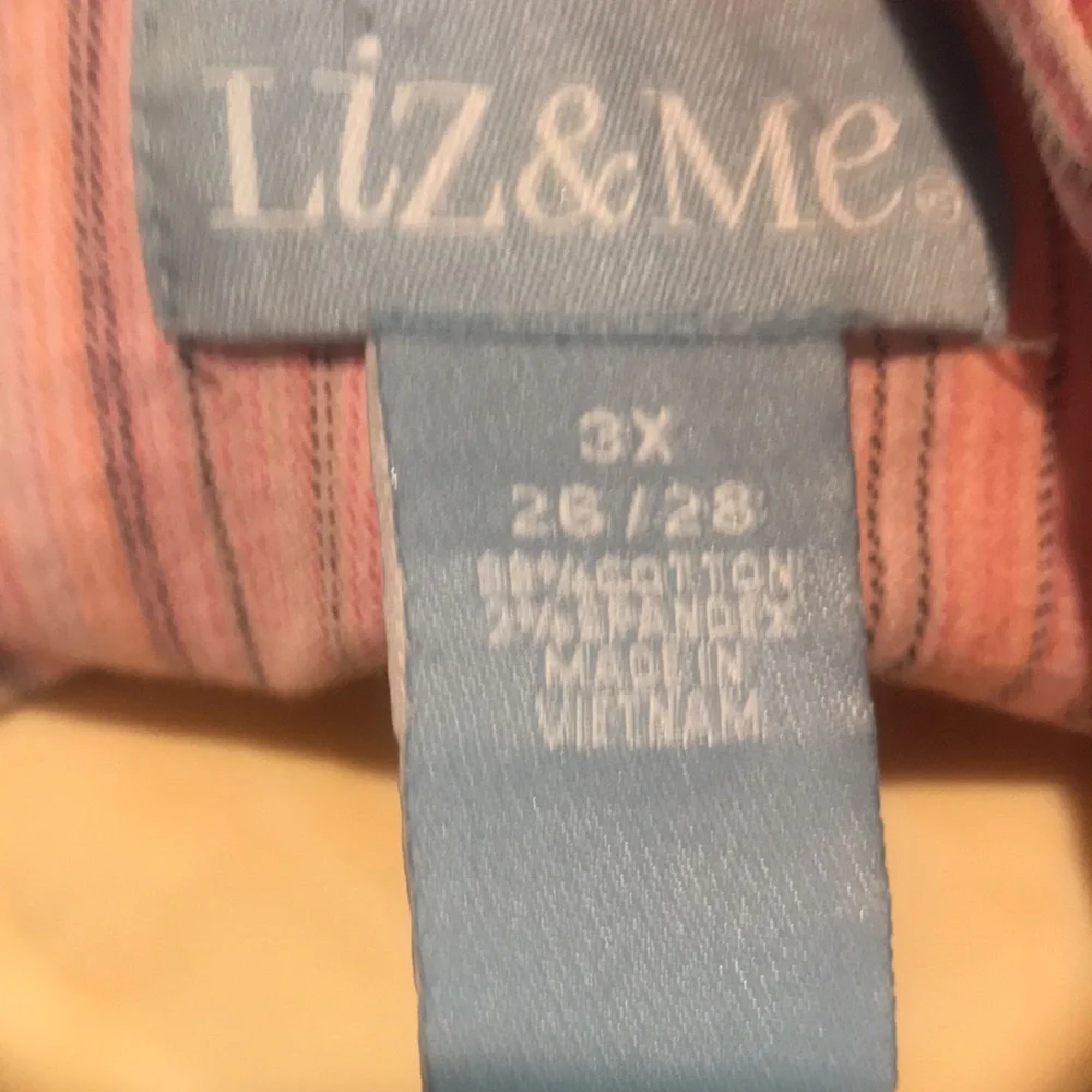 Liz & Me Lightweight Jacket Size 3X